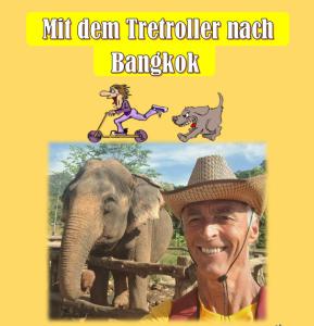 Mit dem Tretroller nach Bangkog 